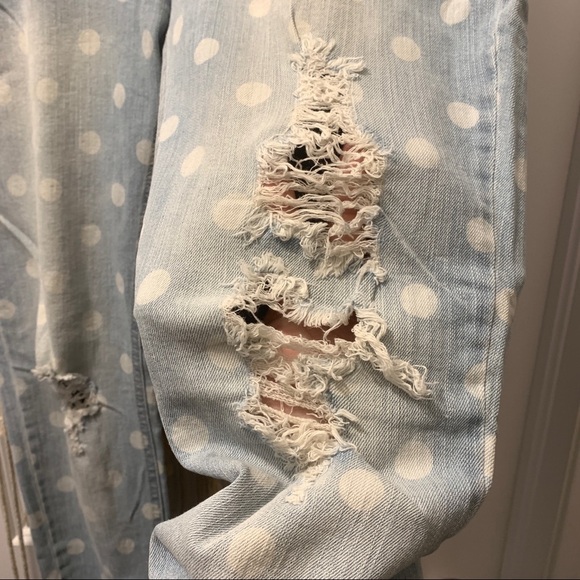 Mossimo polka dot jeans - Picture 3 of 11